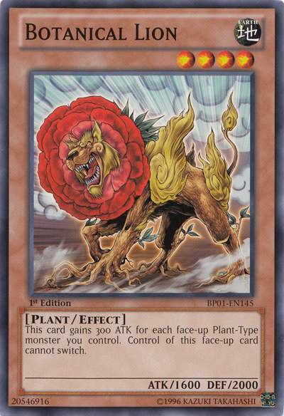Botanical Lion [BP01-EN145] Common | Jomio and Rueliete's Cards and Comics