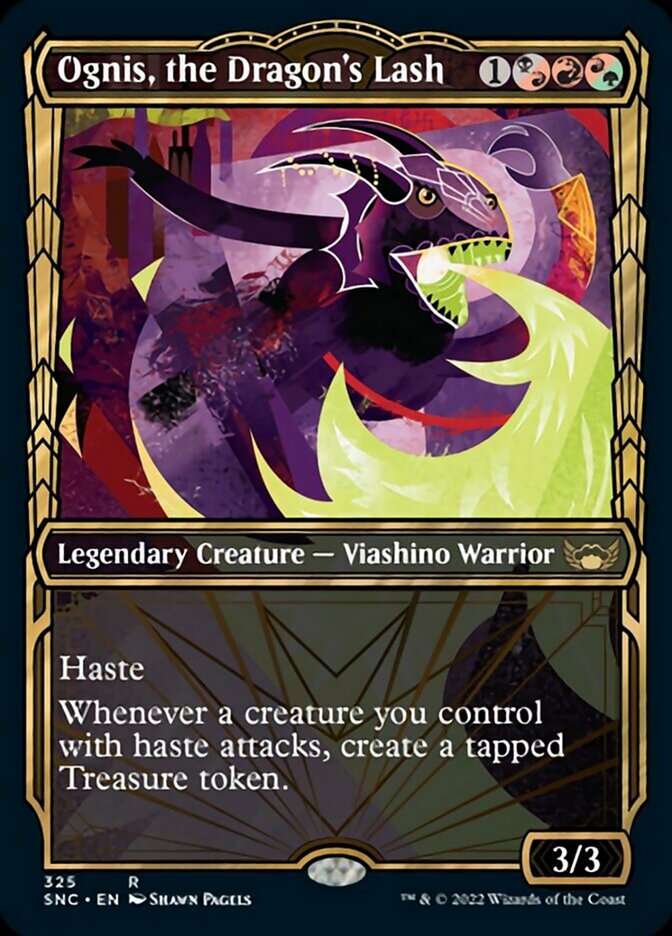 Ognis, the Dragon's Lash (Showcase Golden Age) [Streets of New Capenna] | Jomio and Rueliete's Cards and Comics