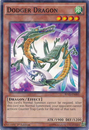 Dodger Dragon (Shatterfoil) [BP03-EN085] Rare | Jomio and Rueliete's Cards and Comics