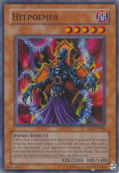Helpoemer [DR1-EN006] Super Rare | Jomio and Rueliete's Cards and Comics