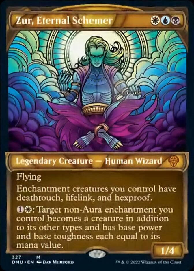 Zur, Eternal Schemer (Showcase) [Dominaria United] | Jomio and Rueliete's Cards and Comics