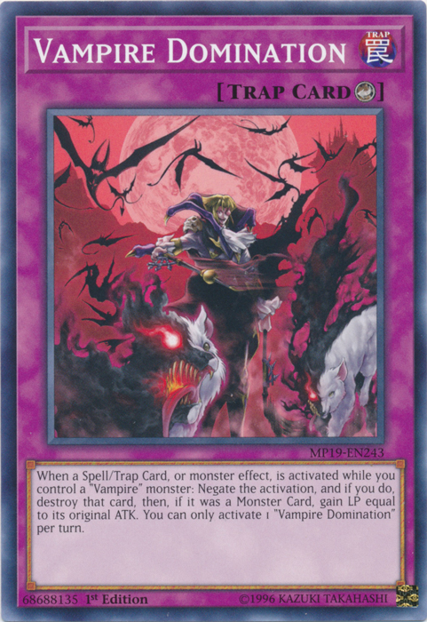 Vampire Domination [MP19-EN243] Common | Jomio and Rueliete's Cards and Comics