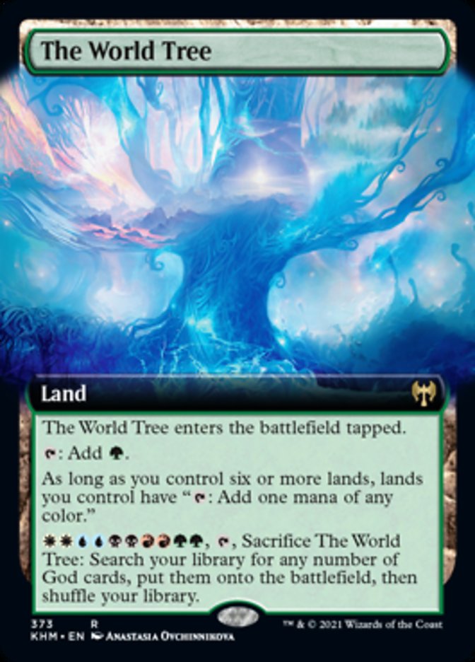 The World Tree (Extended Art) [Kaldheim] | Jomio and Rueliete's Cards and Comics