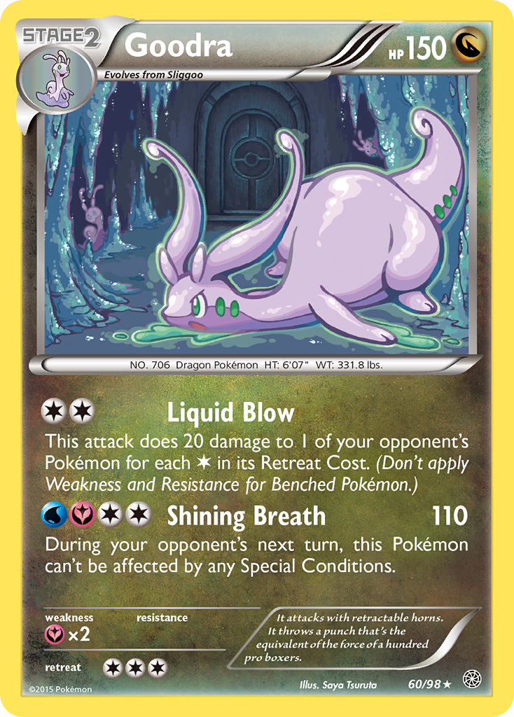 Goodra (60/98) [XY: Ancient Origins] | Jomio and Rueliete's Cards and Comics