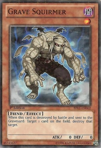 Grave Squirmer [BP01-EN062] Starfoil Rare | Jomio and Rueliete's Cards and Comics