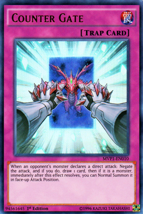 Counter Gate [MVP1-EN010] Ultra Rare | Jomio and Rueliete's Cards and Comics