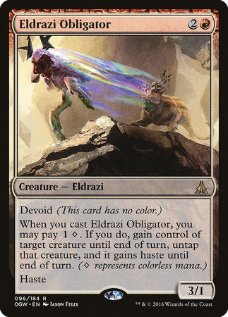 Eldrazi Obligator [Oath of the Gatewatch] | Jomio and Rueliete's Cards and Comics