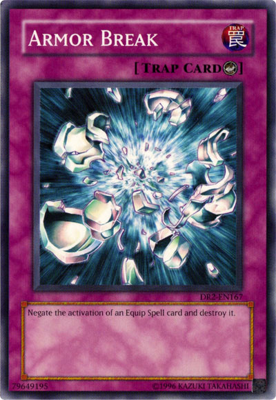 Armor Break [DR2-EN167] Common | Jomio and Rueliete's Cards and Comics