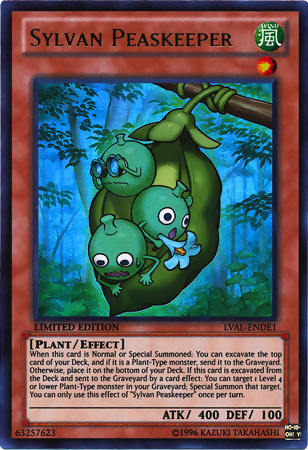 Sylvan Peaskeeper [LVAL-ENDE1] Ultra Rare | Jomio and Rueliete's Cards and Comics