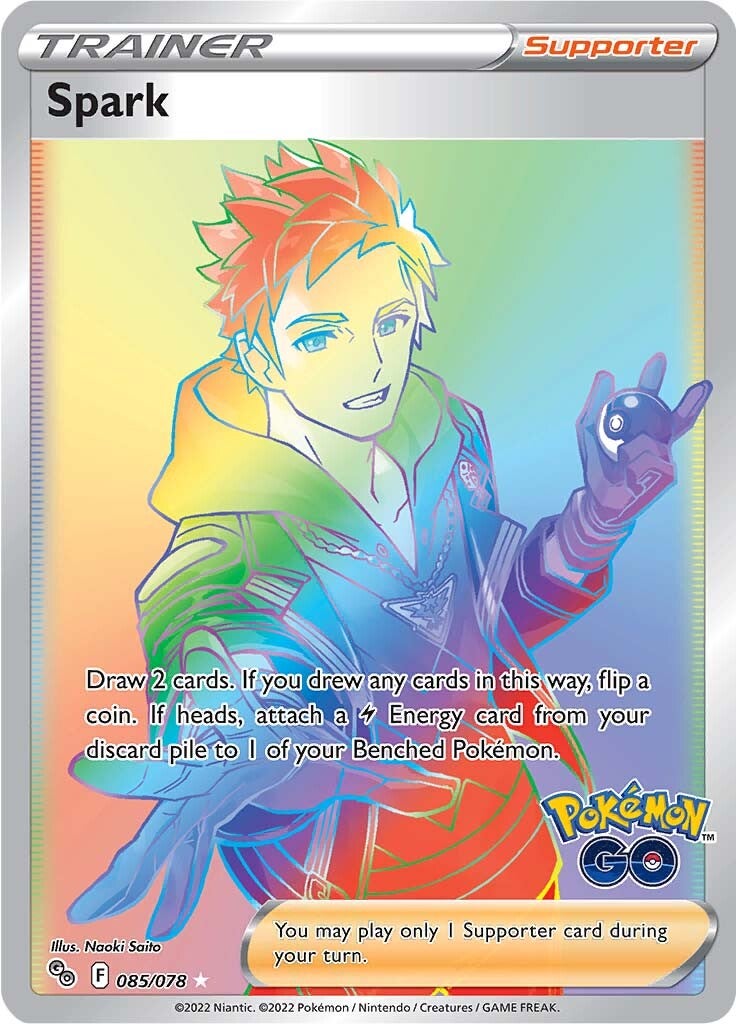 Spark (085/078) [Pokémon GO] | Jomio and Rueliete's Cards and Comics