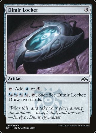 Dimir Locket [Guilds of Ravnica] | Jomio and Rueliete's Cards and Comics