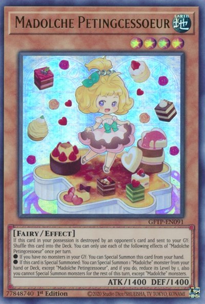 Madolche Petingcessoeur [GFTP-EN091] Ultra rare | Jomio and Rueliete's Cards and Comics