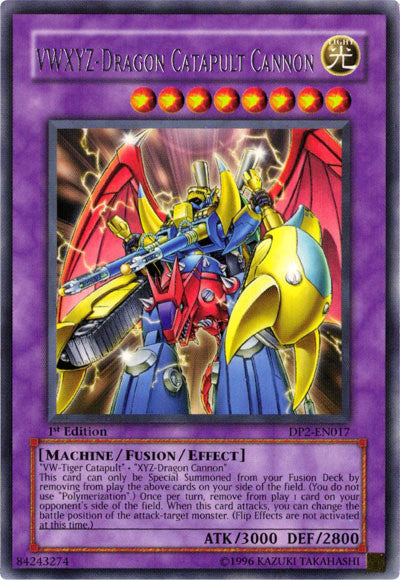 VWXYZ-Dragon Catapult Cannon [DP2-EN017] Rare | Jomio and Rueliete's Cards and Comics