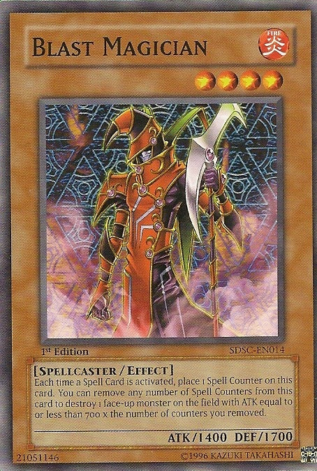Blast Magician [SDSC-EN014] Common | Jomio and Rueliete's Cards and Comics