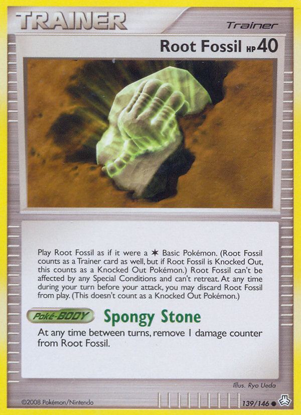 Root Fossil (139/146) [Diamond & Pearl: Legends Awakened] | Jomio and Rueliete's Cards and Comics