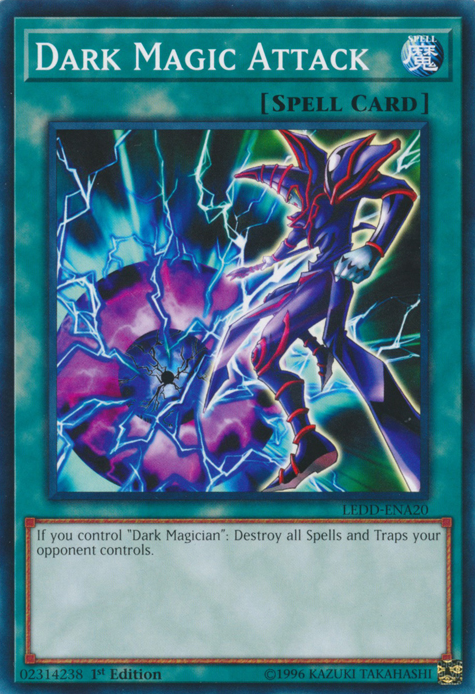 Dark Magic Attack [LEDD-ENA20] Common | Jomio and Rueliete's Cards and Comics