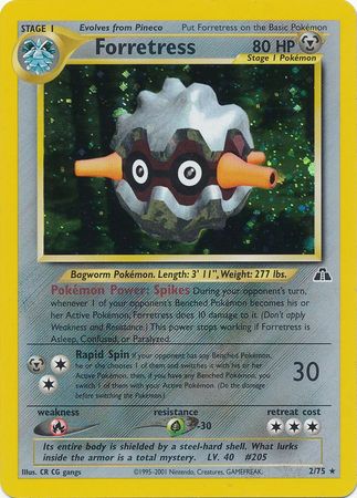 Forretress (2/75) [Neo Discovery Unlimited] | Jomio and Rueliete's Cards and Comics