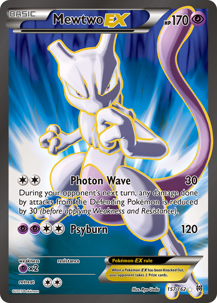 Mewtwo EX (157/162) [XY: BREAKthrough] | Jomio and Rueliete's Cards and Comics
