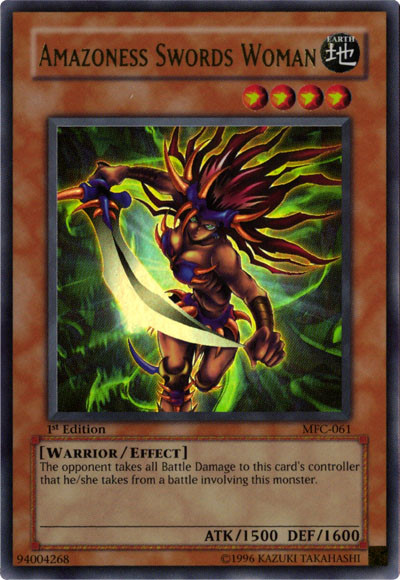 Amazoness Swords Woman [MFC-061] Ultra Rare | Jomio and Rueliete's Cards and Comics