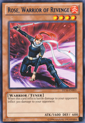 Rose, Warrior of Revenge (Blue) [DL16-EN005] Rare | Jomio and Rueliete's Cards and Comics