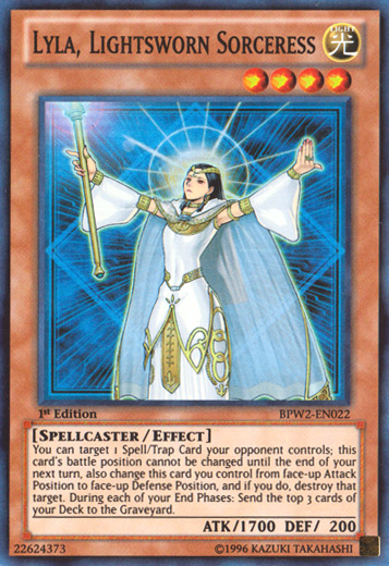 Lyla, Lightsworn Sorceress [BPW2-EN022] Super Rare | Jomio and Rueliete's Cards and Comics