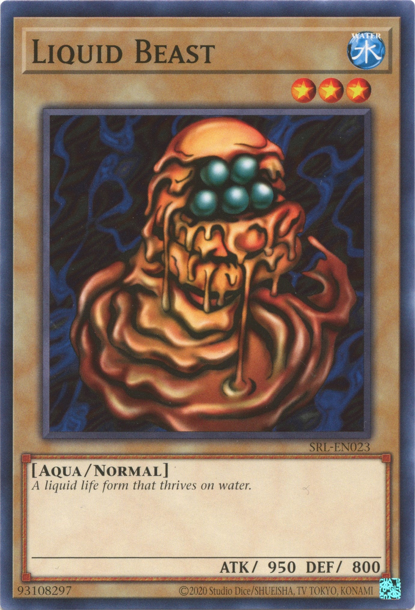 Liquid Beast (25th Anniversary) [SRL-EN023] Common | Jomio and Rueliete's Cards and Comics