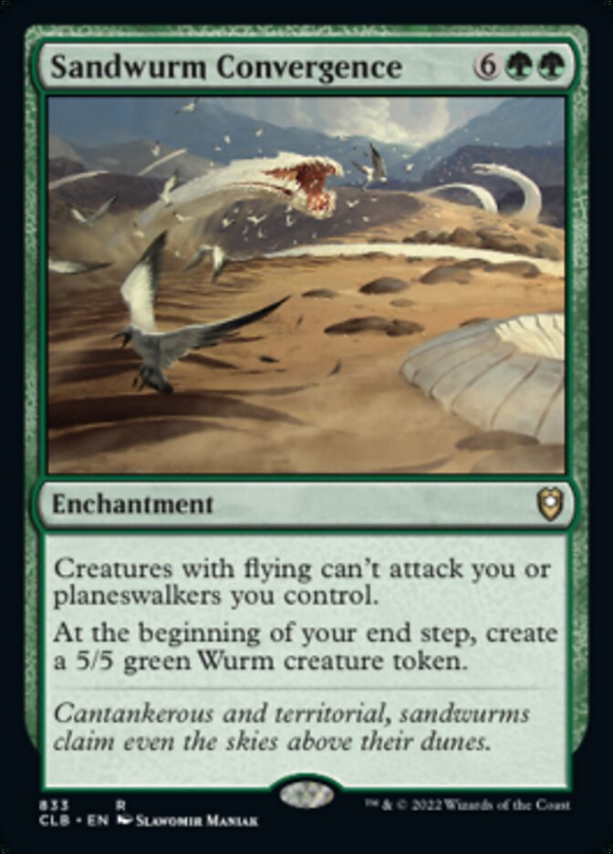 Sandwurm Convergence [Commander Legends: Battle for Baldur's Gate] | Jomio and Rueliete's Cards and Comics