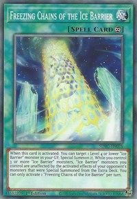 Freezing Chains of the Ice Barrier [SDFC-EN028] Common | Jomio and Rueliete's Cards and Comics