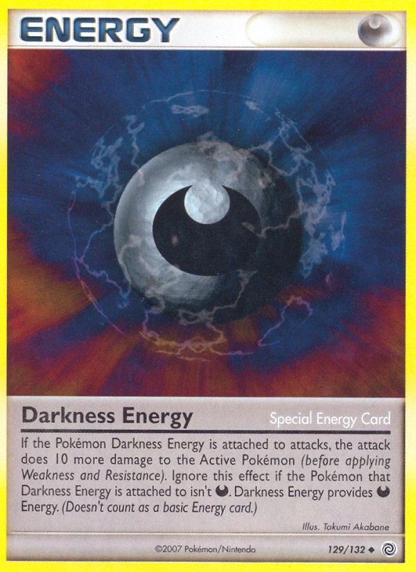 Darkness Energy (129/132) [Diamond & Pearl: Secret Wonders] | Jomio and Rueliete's Cards and Comics
