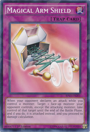 Magical Arm Shield (Shatterfoil) [BP03-EN201] Common | Jomio and Rueliete's Cards and Comics
