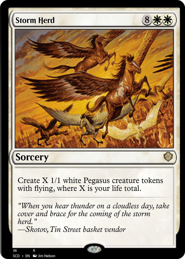 Storm Herd [Starter Commander Decks] | Jomio and Rueliete's Cards and Comics