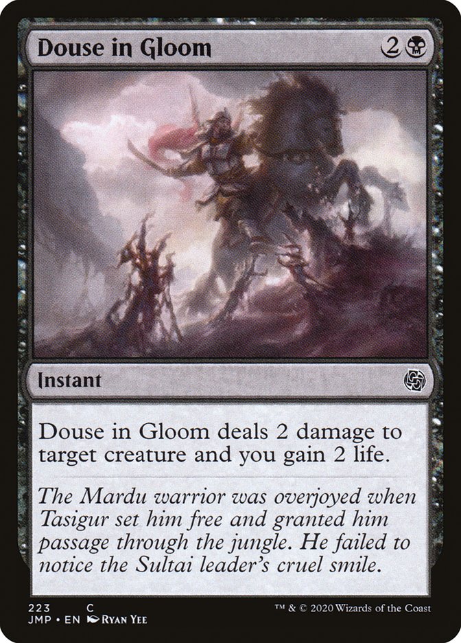 Douse in Gloom [Jumpstart] | Jomio and Rueliete's Cards and Comics