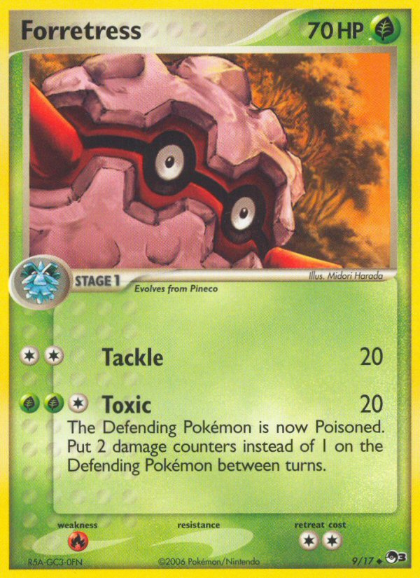 Forretress (9/17) [POP Series 3] | Jomio and Rueliete's Cards and Comics