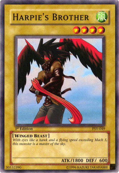 Harpie's Brother [PSV-049] Common | Jomio and Rueliete's Cards and Comics