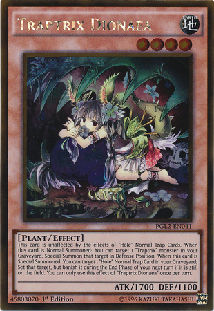 Traptrix Dionaea [PGL2-EN041] Gold Rare | Jomio and Rueliete's Cards and Comics
