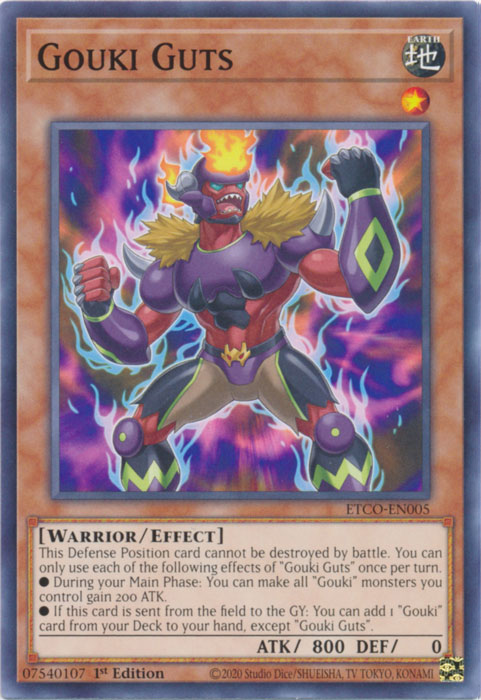 Gouki Guts [ETCO-EN005] Common | Jomio and Rueliete's Cards and Comics