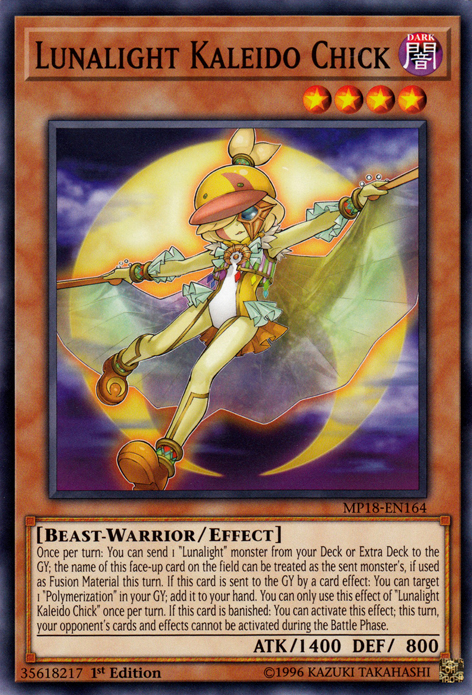 Lunalight Kaleido Chick [MP18-EN164] Common | Jomio and Rueliete's Cards and Comics