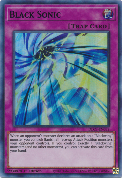 Black Sonic (Purple) [DLCS-EN032] Ultra Rare | Jomio and Rueliete's Cards and Comics