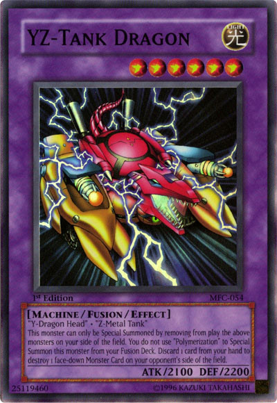 YZ-Tank Dragon [MFC-054] Super Rare | Jomio and Rueliete's Cards and Comics