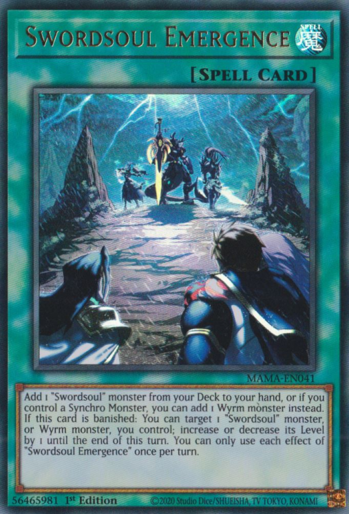 Swordsoul Emergence [MAMA-EN041] Ultra Rare | Jomio and Rueliete's Cards and Comics