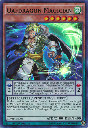 Oafdragon Magician [SDMP-EN004] Super Rare | Jomio and Rueliete's Cards and Comics