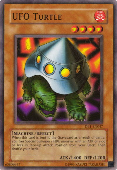 UFO Turtle [DB1-EN047] Common | Jomio and Rueliete's Cards and Comics