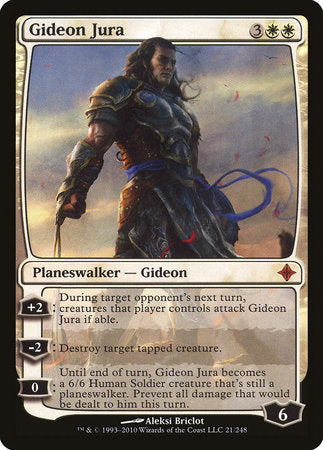 Gideon Jura [Rise of the Eldrazi] | Jomio and Rueliete's Cards and Comics