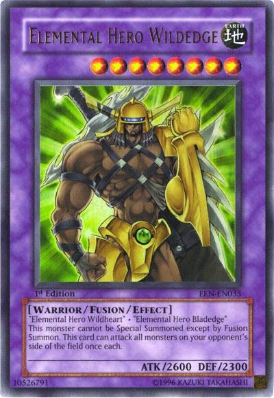 Elemental Hero Wildedge [EEN-EN035] Ultra Rare | Jomio and Rueliete's Cards and Comics