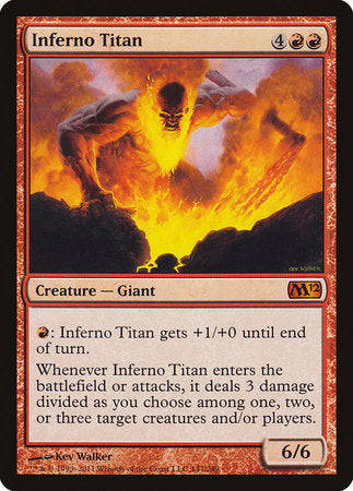 Inferno Titan [Magic 2012] | Jomio and Rueliete's Cards and Comics