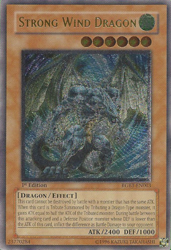 Strong Wind Dragon (UTR) [RGBT-EN003] Ultimate Rare | Jomio and Rueliete's Cards and Comics