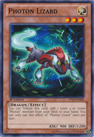 Photon Lizard [SP14-EN006] Common | Jomio and Rueliete's Cards and Comics