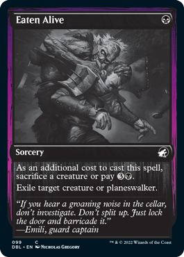 Eaten Alive [Innistrad: Double Feature] | Jomio and Rueliete's Cards and Comics
