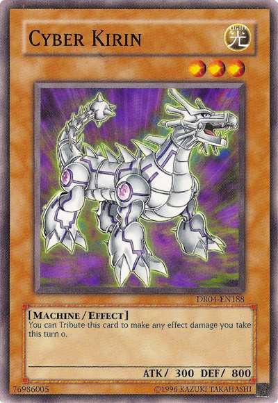 Cyber Kirin [DR04-EN188] Common | Jomio and Rueliete's Cards and Comics