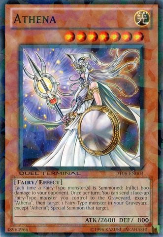 Athena [DT06-EN004] Common | Jomio and Rueliete's Cards and Comics